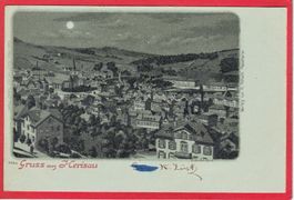 AK HERISAU MONDSCHEINLITHO
