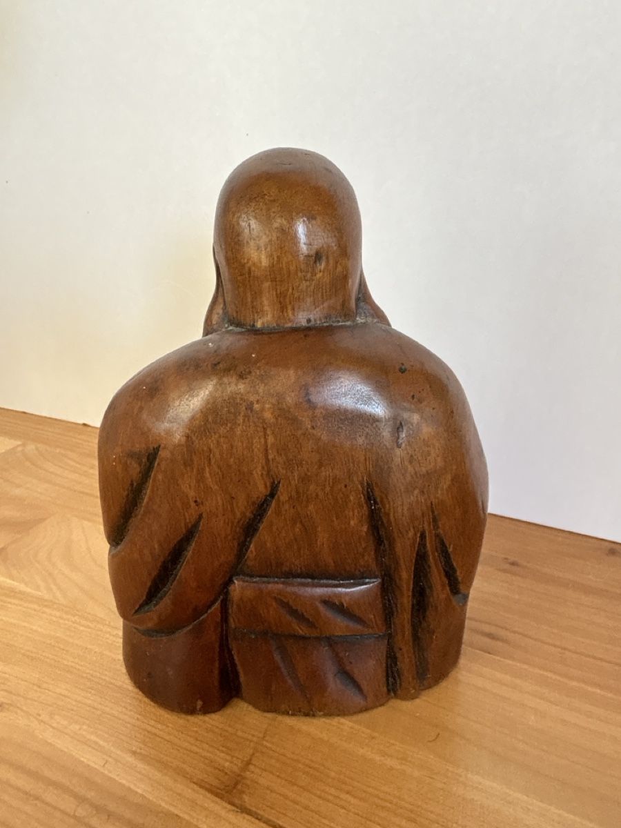 Figuren: Buddah Figur aus Holz – Gebraucht aus Rümlang von euqinom16 2