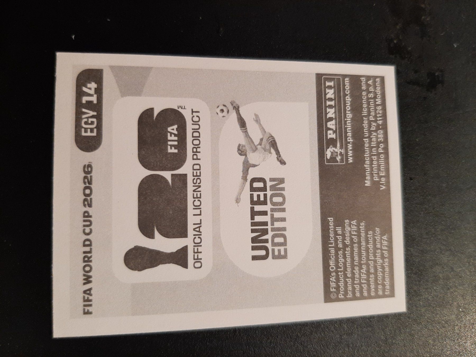 Panini Cartes à collectionner: Panini 2026 EGY14 – Neuf (Voir description) à Leuk-Stadt par Meic 1