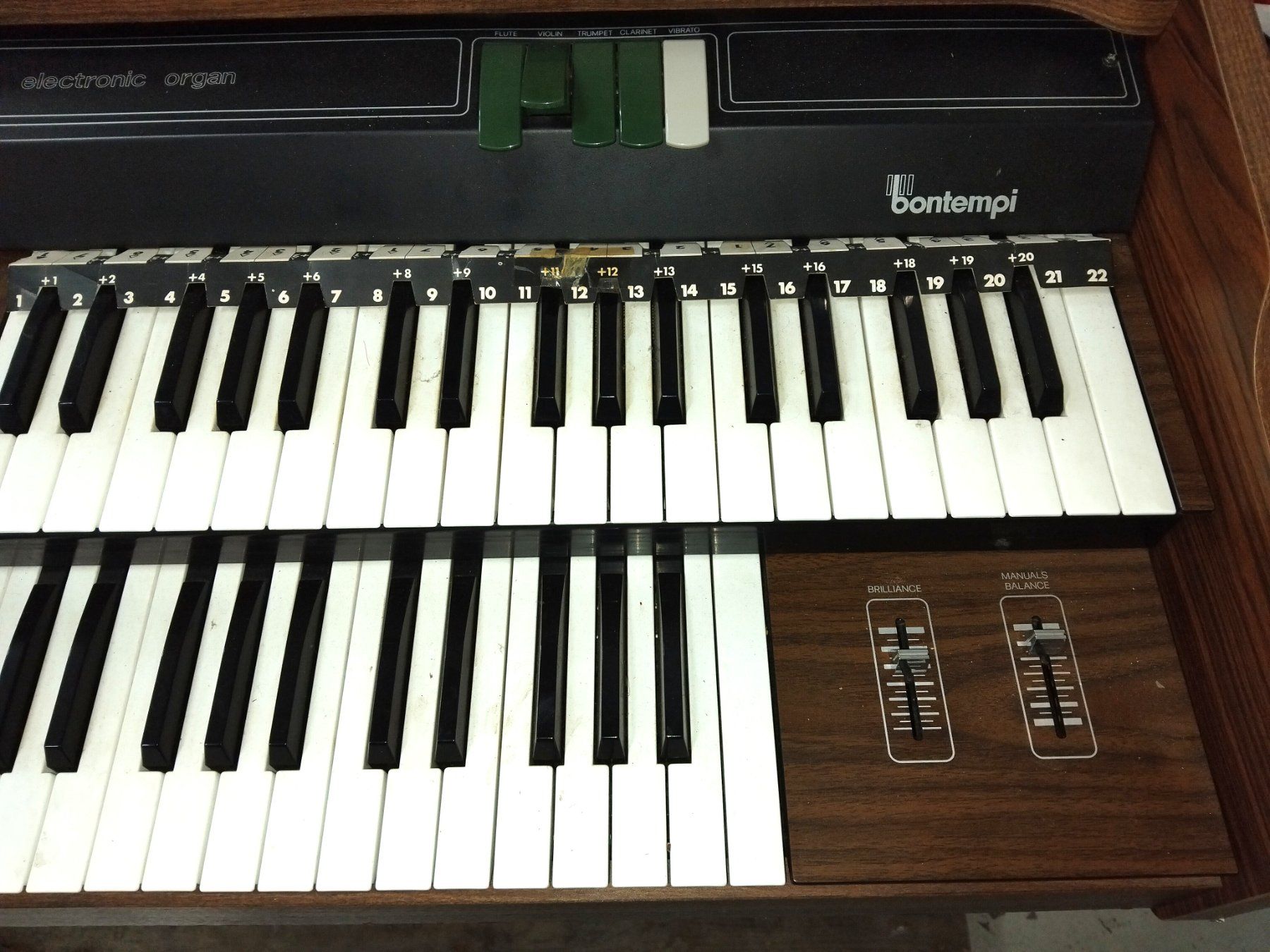 Bontempi Strumenti musicali: BONTEMPI - Heimorgel  B370.51 – Usato da Rüti ZH venduto da Restwert_Rueti_ZH 2