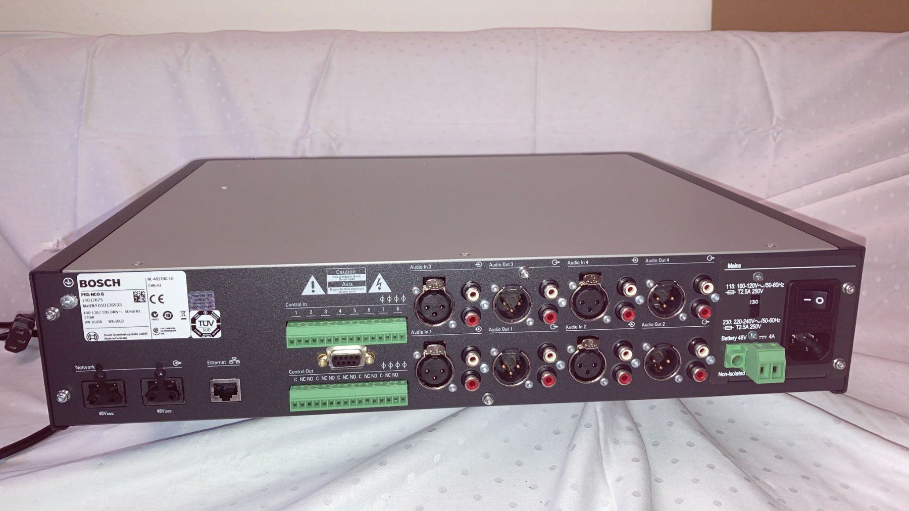 Bosch Amplificatori: Bosch Network Controller Power Amplifier PRS-NCO-B – Usato da Dietikon venduto da Rima57 6