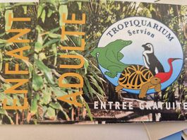 1 ticket enfant pour tropiquarium 