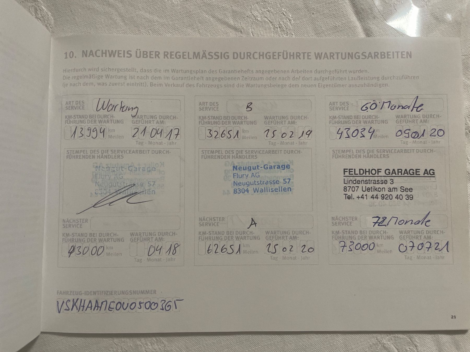 Nissan Veicoli commerciali: Nissan e-NV200 (2015) – Usato da Zürich venduto da Ver_nnx7 6