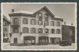 Carte P de 1935!! ( St. Cergue / Café & Restaurant )