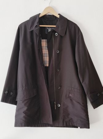 BURBERRY Allwetter Jacke Parka Mantel Novacheck Gr.44