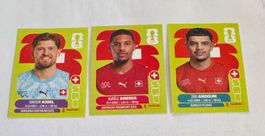 Panini FIFA World Cup WM 2026  SCHWEIZ SUI 3, SUI 7, SUI 20