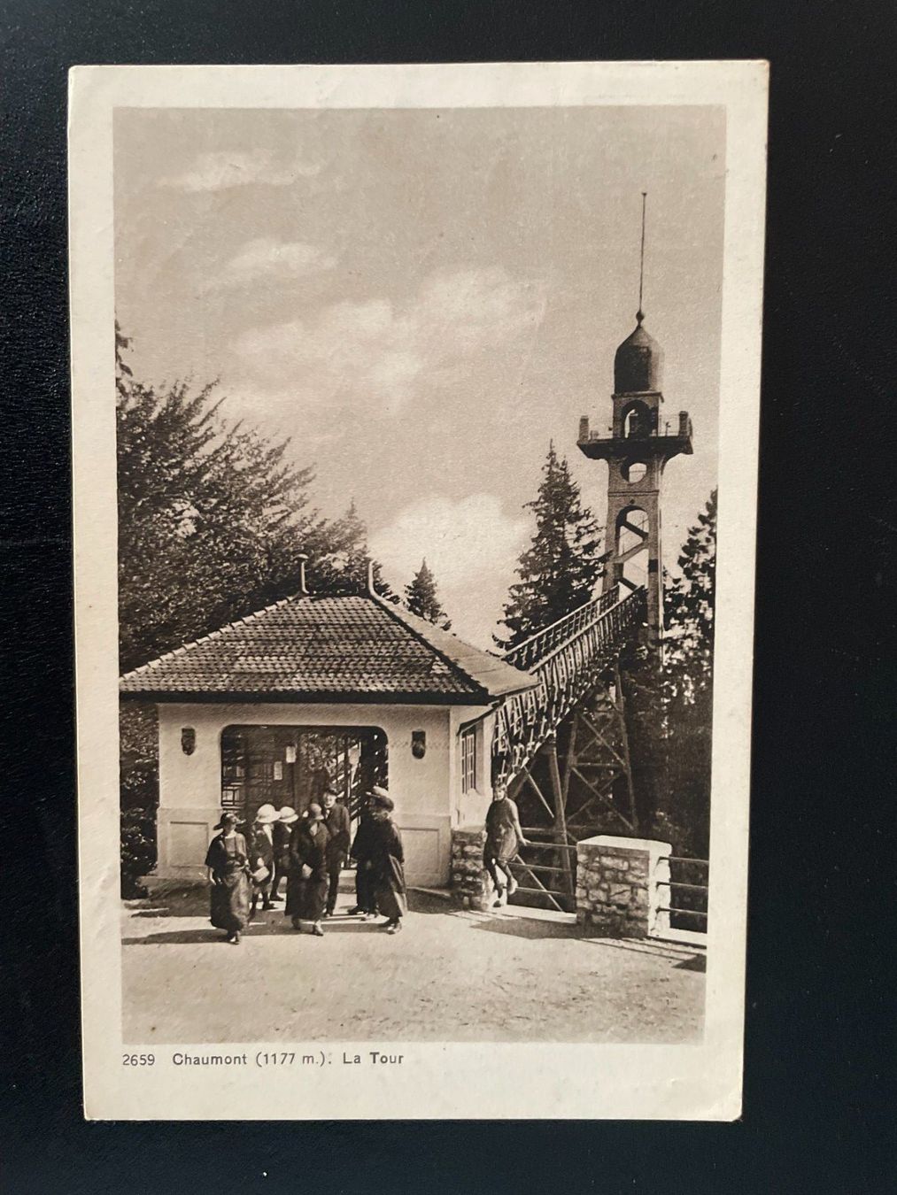 Ansichtskarten: AK NE Chaumont, La Tour – Gebraucht aus Thal von Danny82