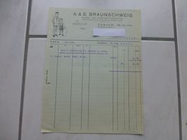 Zürich,  & S Braunschweig Jünglins-Konfektion 1939