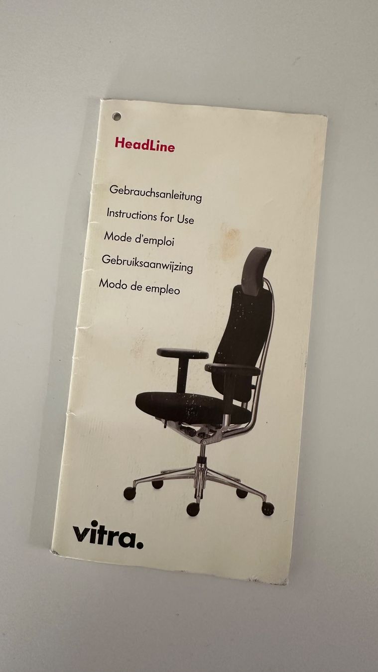 Vitra Sedie: Vitra Büro Stuhl HeadLine – Usato da Jonen venduto da BMWE369 8
