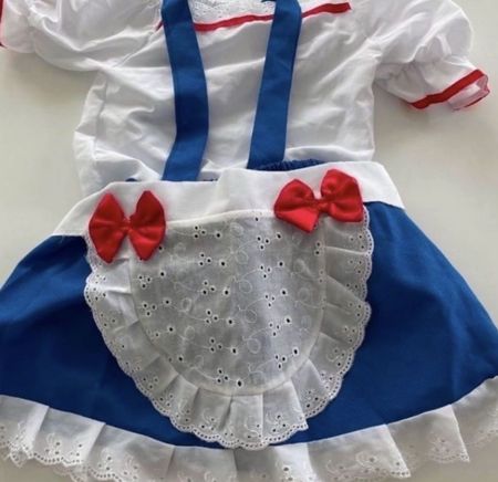 Mädchen Kostüm Grösse S (110-122cm) Dirndl 4-tlg