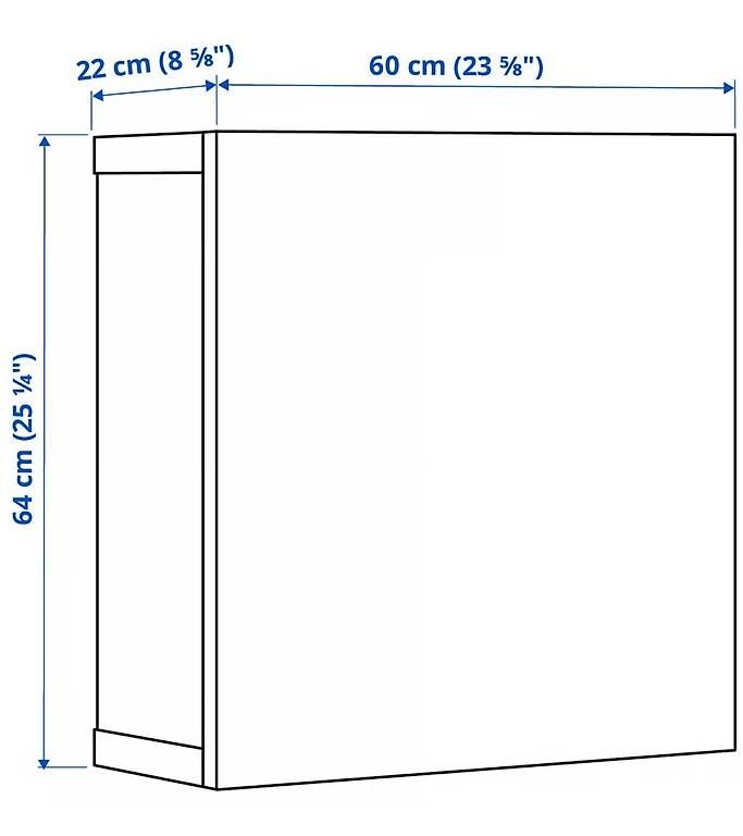 Armadi: IKEA BESTÅ Hängeschrank (weiss glanz) – Usato da Zürich venduto da MT8166 4