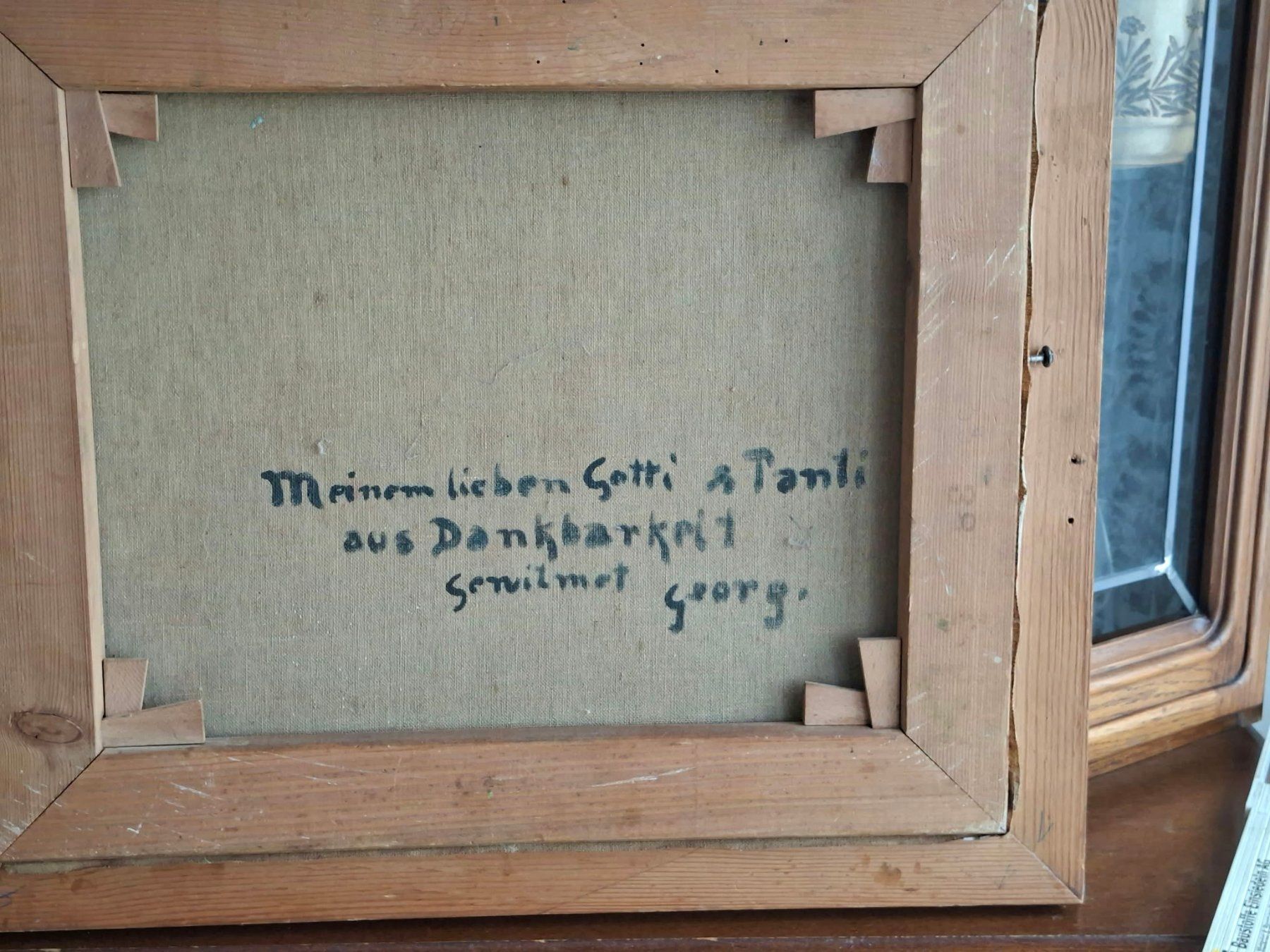 Gemälde: Gemälde von G.Hoffmann – Gebraucht aus Schindellegi von Etzelkulm 2