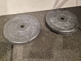 Hantelscheibe 2x10 kg guter Zustand