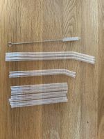 Strohhalme Glas 12 Stück