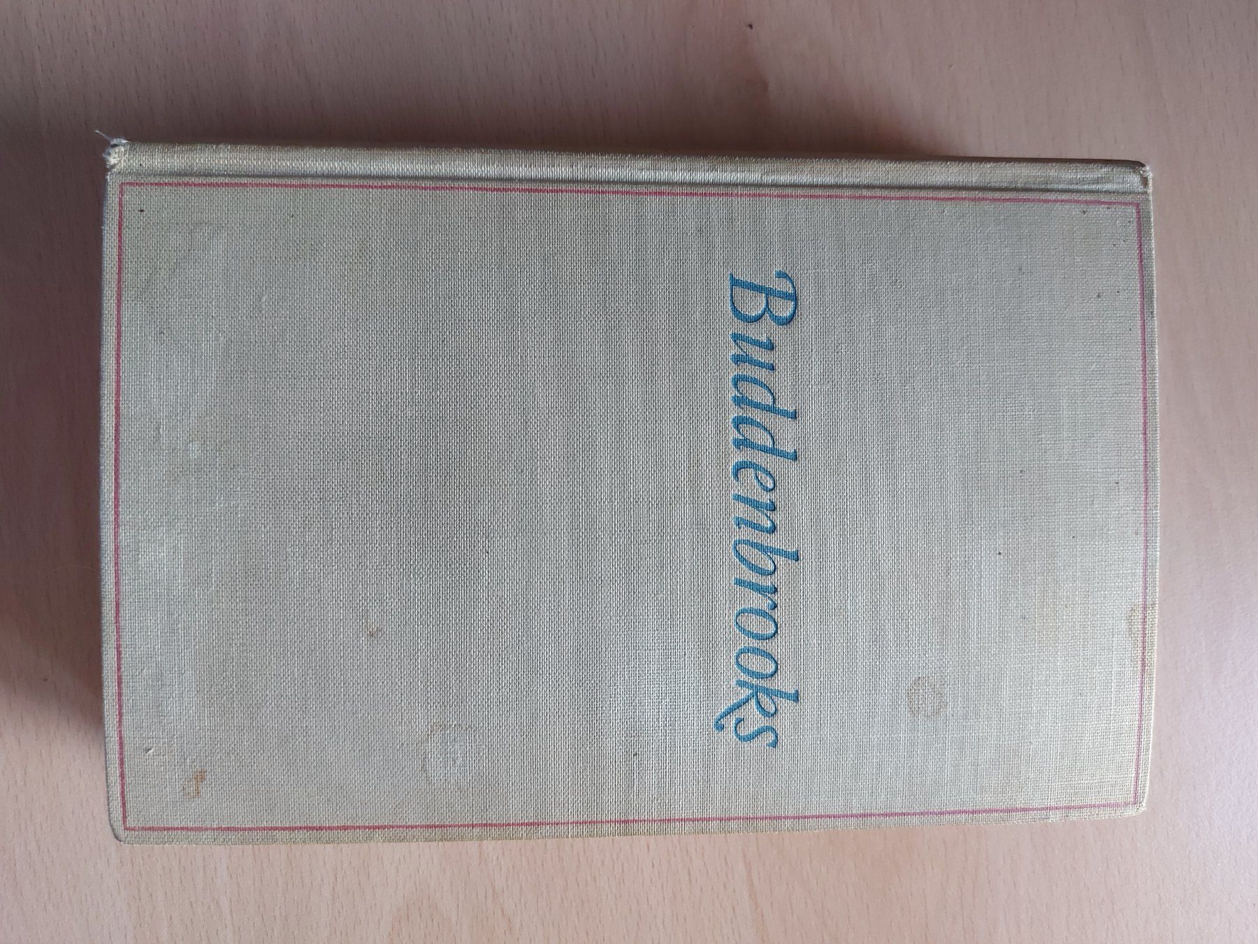 Livres: Antiques Buch Thomas Mann Buddenbrooks – D'occasion à Rüthi (Rheintal) par Boschacat 1