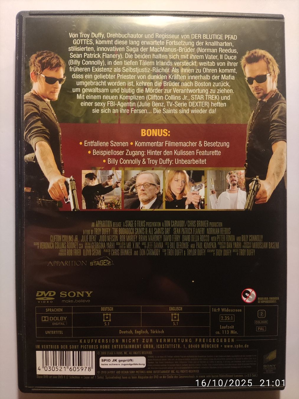 Tutti i DVDs: Der blutige Pfad Gottes 2 [DVD] – Usato da Basel venduto da Alacant 1
