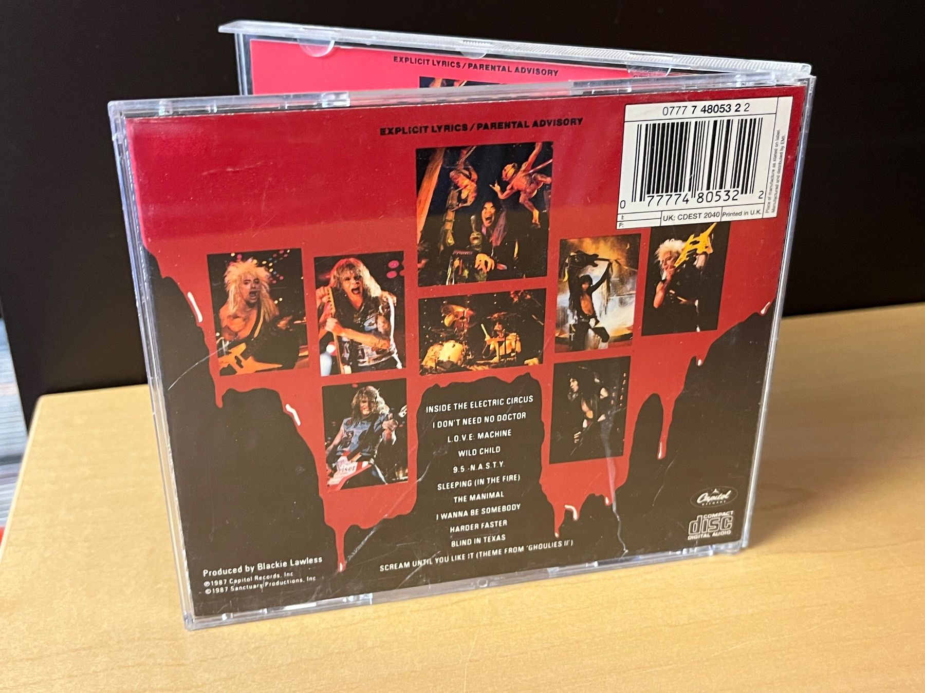 CD: W.A.S.P. - Live... In The Raw - X01C – Nuovo (secondo la descrizione) da Küsnacht ZH venduto da hardrock.earth 1