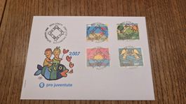 2007 FDC Pro Juventute Vollstempel