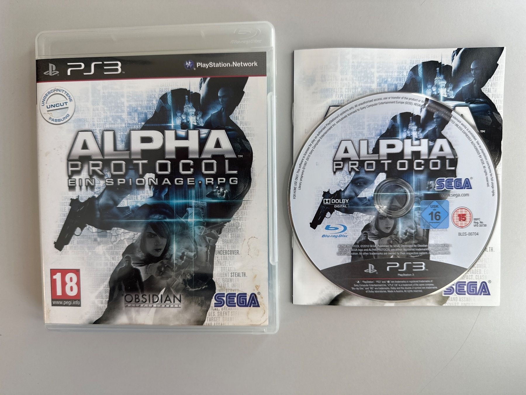 Sony Jeux: Alpha Protocol Ein Spionage RPG - PS3 – D'occasion à St.gallen par taduz