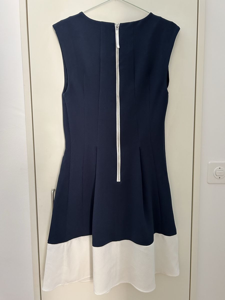 Vila Vestiti: Vila Kleid dunkelblau weiss Gr. S – Usato da Winterthur venduto da Guizza93 2