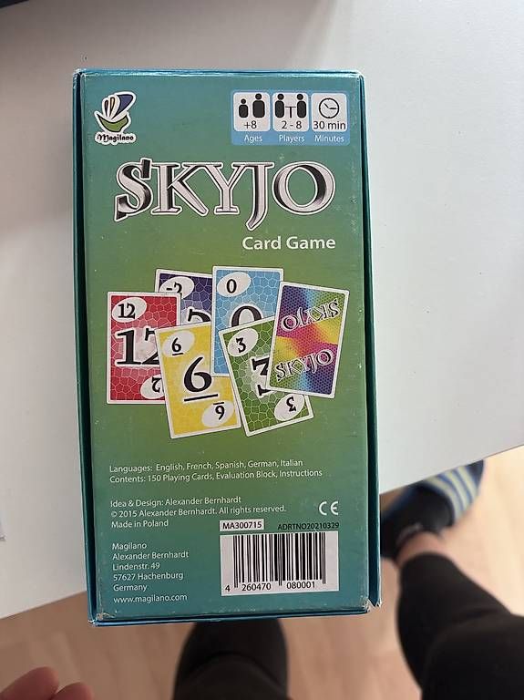 Giochi: Skyjo – Usato da Arch venduto da tsk_ 1