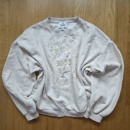 Pepe Jeans London Sweater S Ivory Y2K Vibe