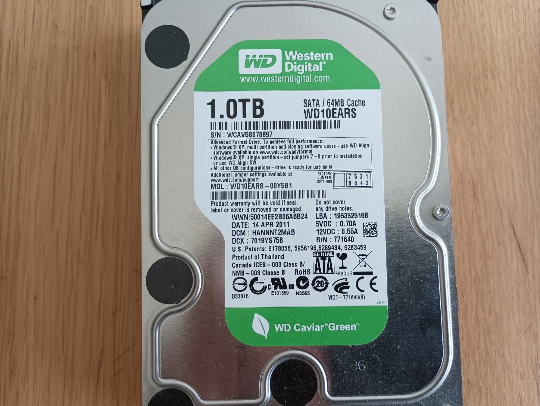 Harddisks: Versch. SATA Harddisks Festplatten 3.5" mit SMART errors. – Defekt aus Basel von Jbeu06 1