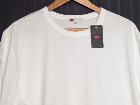 LEVIs Herren T-Shirt, weiss, Gr. XL, neu