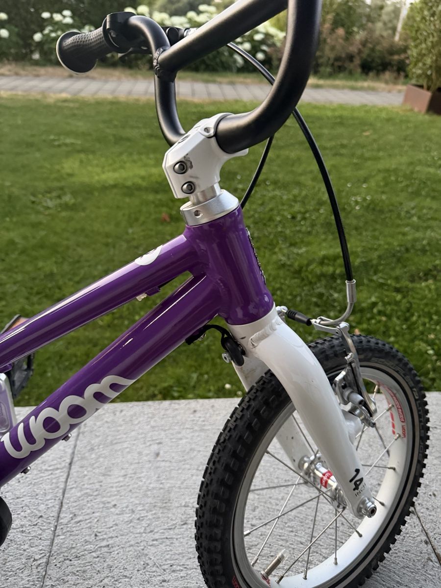 Woom Velos: Woom 2 Kinderfahrrad violett  – Gebraucht aus Scherzingen von janea92 2