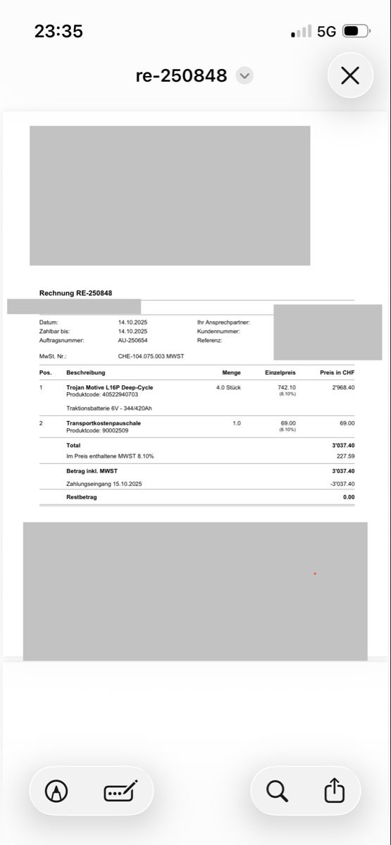 Piattaforme elevatrici & Crick: Hebebühne – Difettoso da oberwil-lieli venduto da dolomit01 4