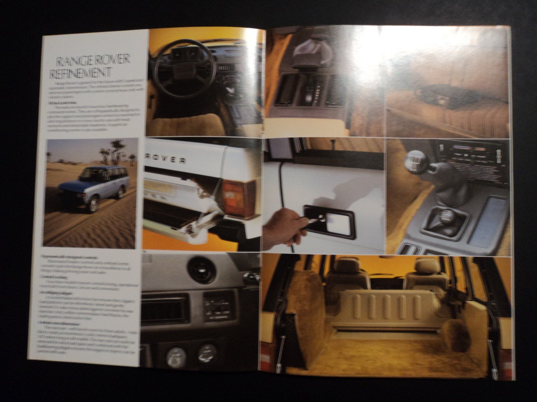 Rover Dokumente: Prospekt Range Rover 1983 selten! – Gebraucht aus Schwarzenburg von modelCARama 3