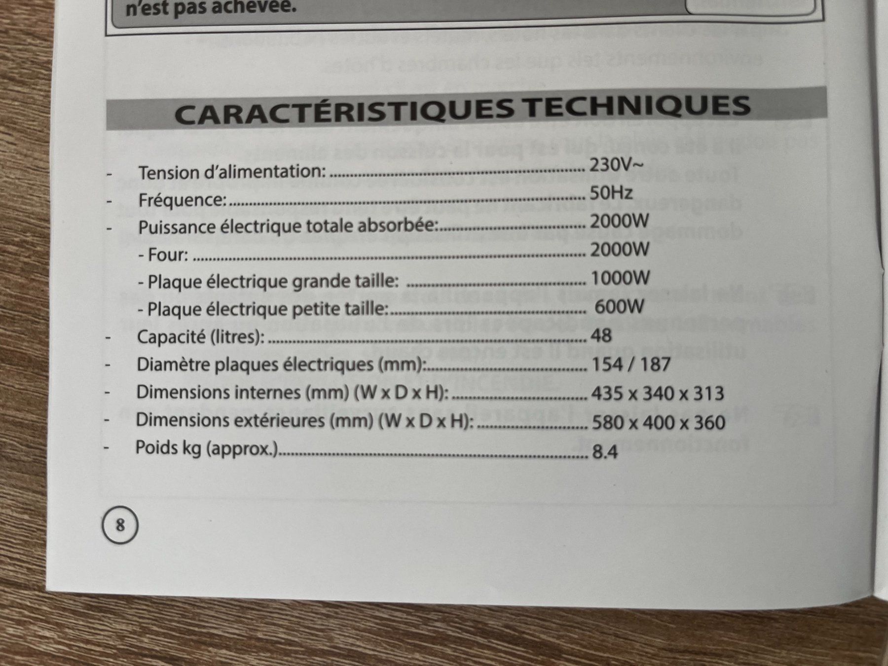 Ohmex Backöfen: Four électrique avec 2 plaques de cuisson – Gebraucht aus Givisiez von ChrisB1694 8