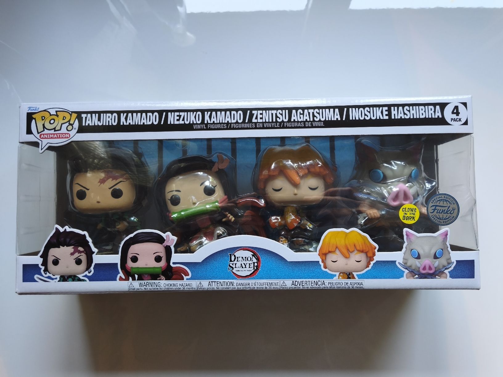 Funko Statuette: Funko Pop Demon Slayer 4er Pack ab 1 Fr – Nuovo (secondo la descrizione) da Rüfenacht BE venduto da Morfius
