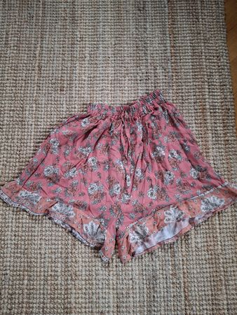 Short jupe culotté S en viscose 