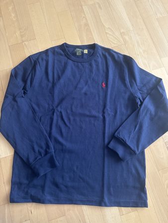 Polo Ralph Lauren Herren Langarmshirt, blau / Gr. M, !