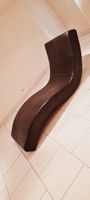 Elegante Lederliege / Sofa, schwarz - Top Zustand!