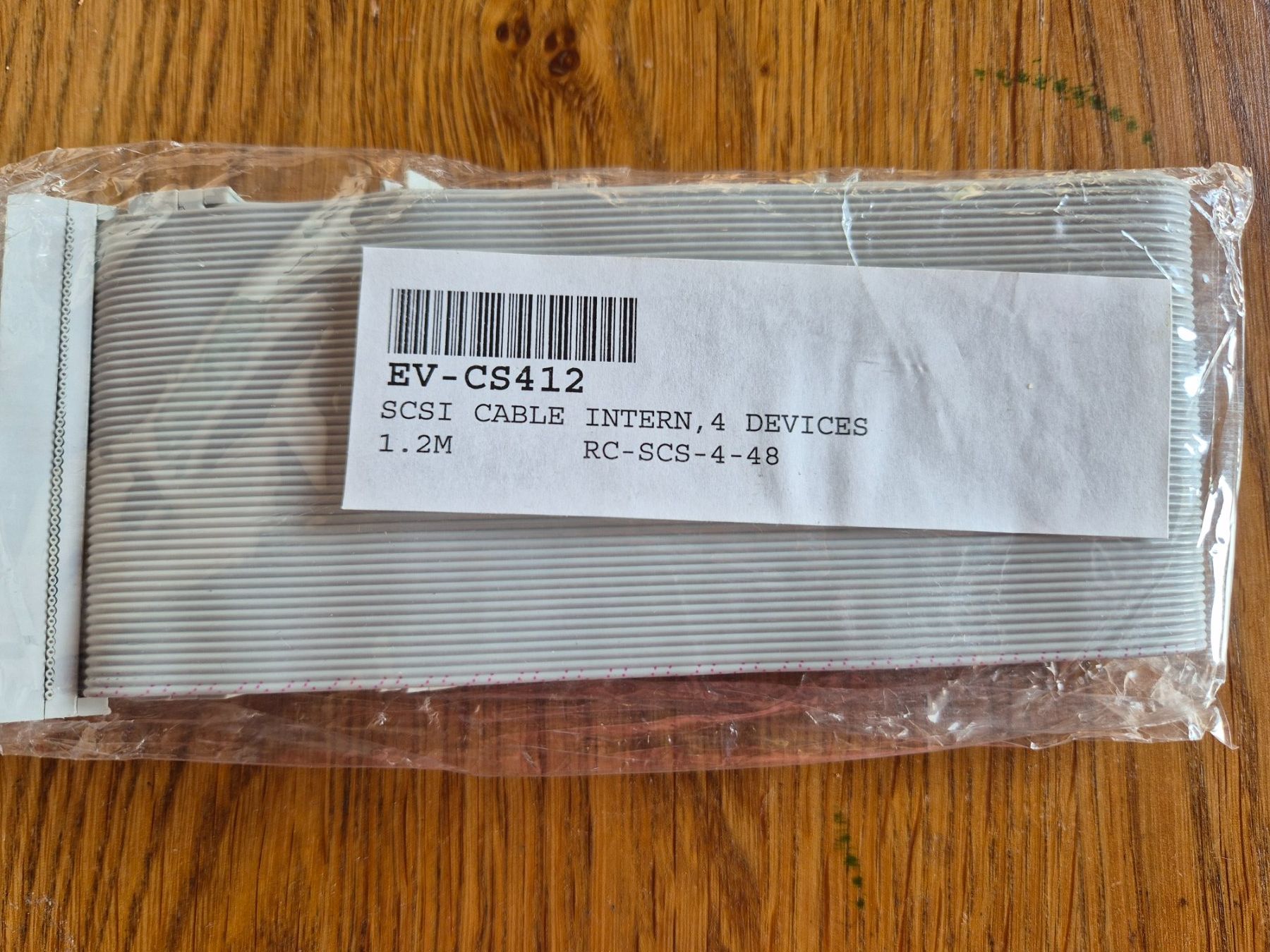 Kabel: SCSI Kabel intern 4 Devices 1.2M EV-CS412 neu – Neu und originalverpackt aus Winkel von Heuresis