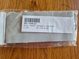 SCSI Kabel intern 4 Devices 1.2M EV-CS412 neu