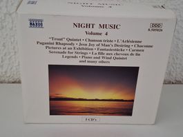 5CD Box Naxos Night Music Volume 4 Klassik CDs NEU !!