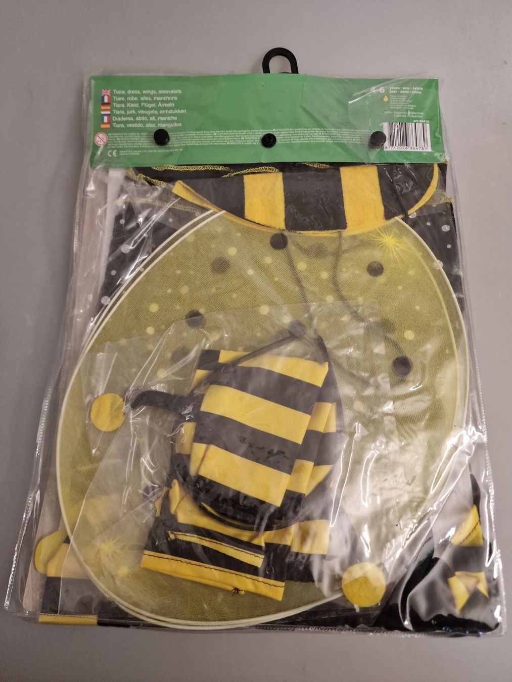 Kostüme: Fasnachtskostüm Biene 4 bis 6 Jahre Neu – Neu und originalverpackt aus Oberuzwil von aseinkaufswelt 1