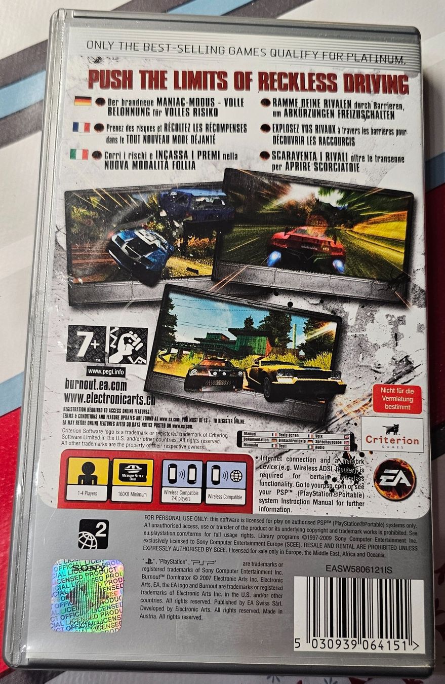 Sony Giochi: PSP Spiel - Burnout Dominator – Usato da La Garde venduto da The_Hammer76 1