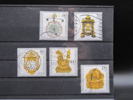 BRD 1992 Kostbare alte Uhren gest.