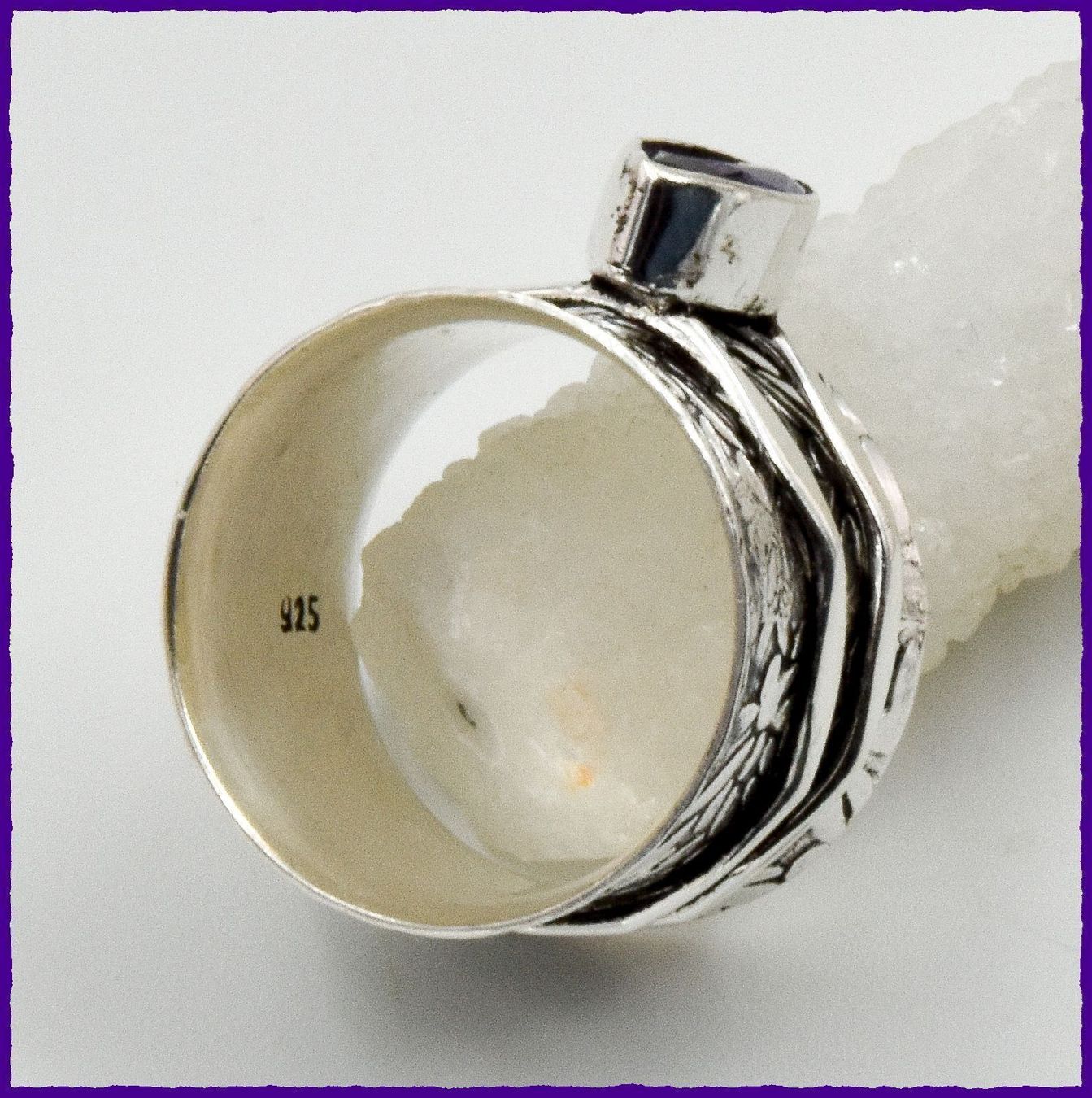 Anelli: ♛ Amethyst 925 Silberring – Nuovo e nell'imballaggio originale da Oberglatt ZH venduto da Hot-Spot 2