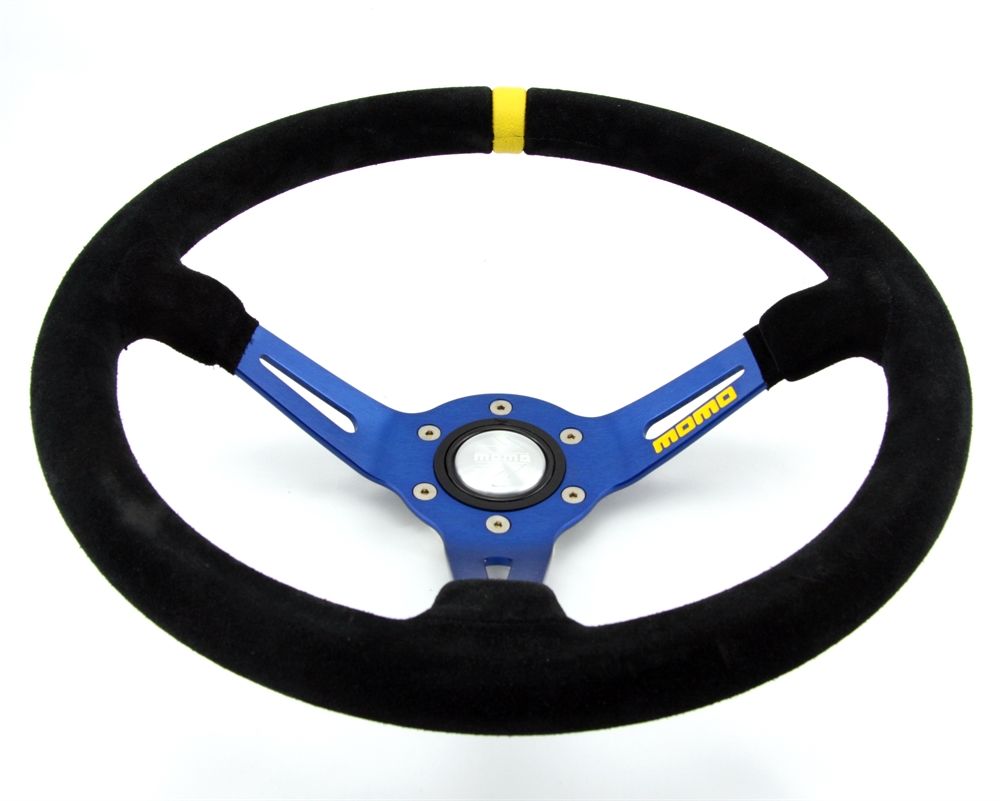 Tutti pezzi di ricambio auto: Momo Wildleder Sportlenkrad Modell MOD. – Nuovo e nell'imballaggio originale da Moers venduto da BMS-Racing 3