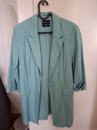 Blazer C&A premium T36 turquoise pale 