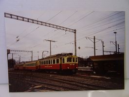 Rarität! Foto Appenzeller Bahn AB ABe 4/4 41 Gossau 17.1.92