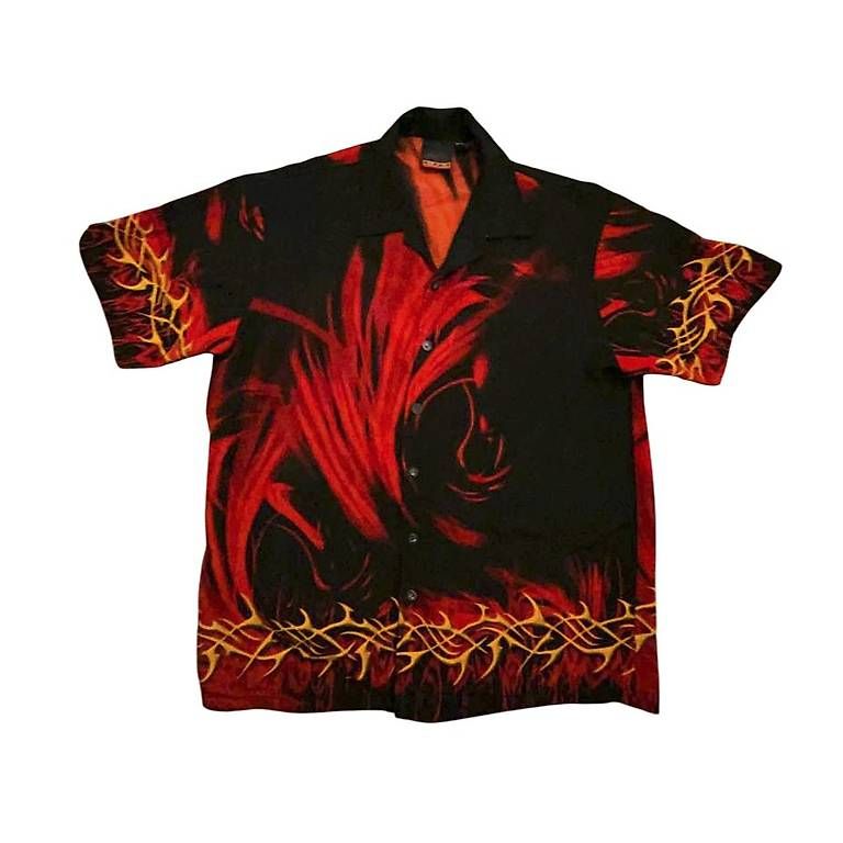 Camicie: Y2K C-TWO  tribal button-up shirt – Usato da Zürich venduto da deflipper