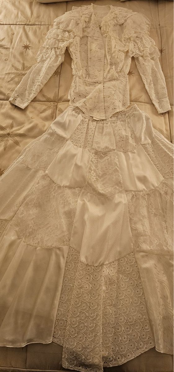 Vestiti: Weisses Spitzen Gr. 38/40 Sommerkleid Boho Hoch – Nuovo (secondo la descrizione) da Zürich venduto da Jen10