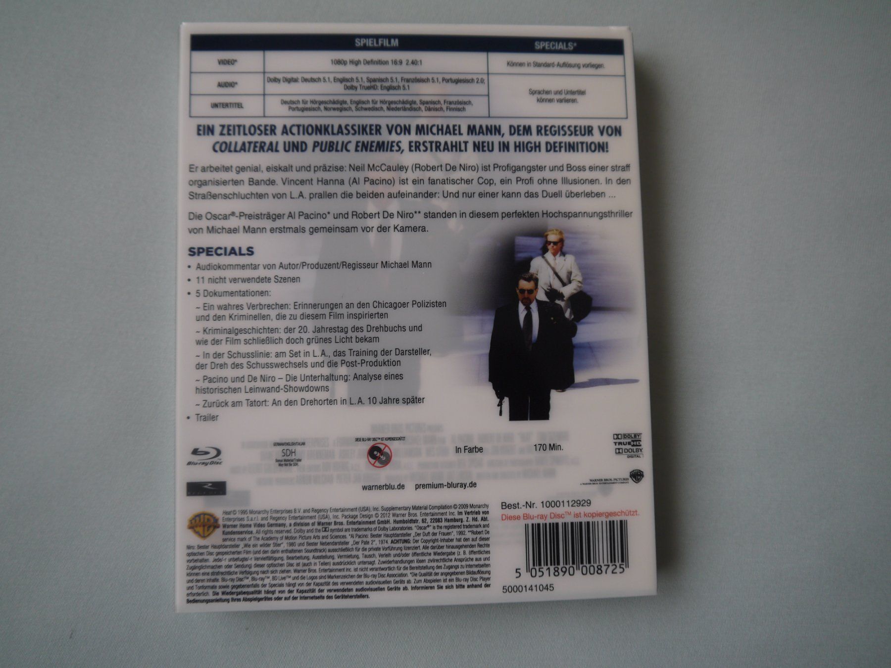 Tutti i DVDs: HEAT - Premium Collection - Mediabook – Usato da Hagendorn venduto da Blaf 1