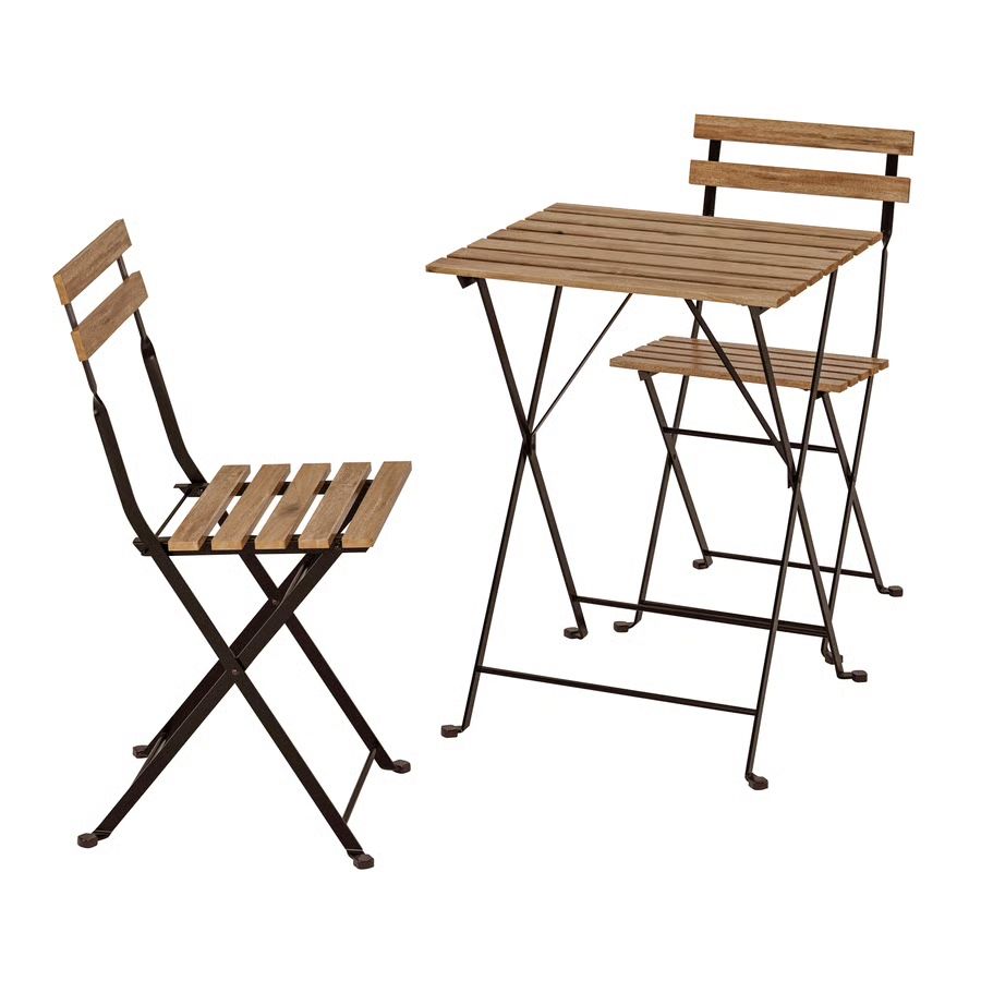 Ikea Set di tavolo e panche: IKEA Tarno Balkontisch + 2 Klappstühle – Usato da Zürich venduto da cmc_gg9z 2